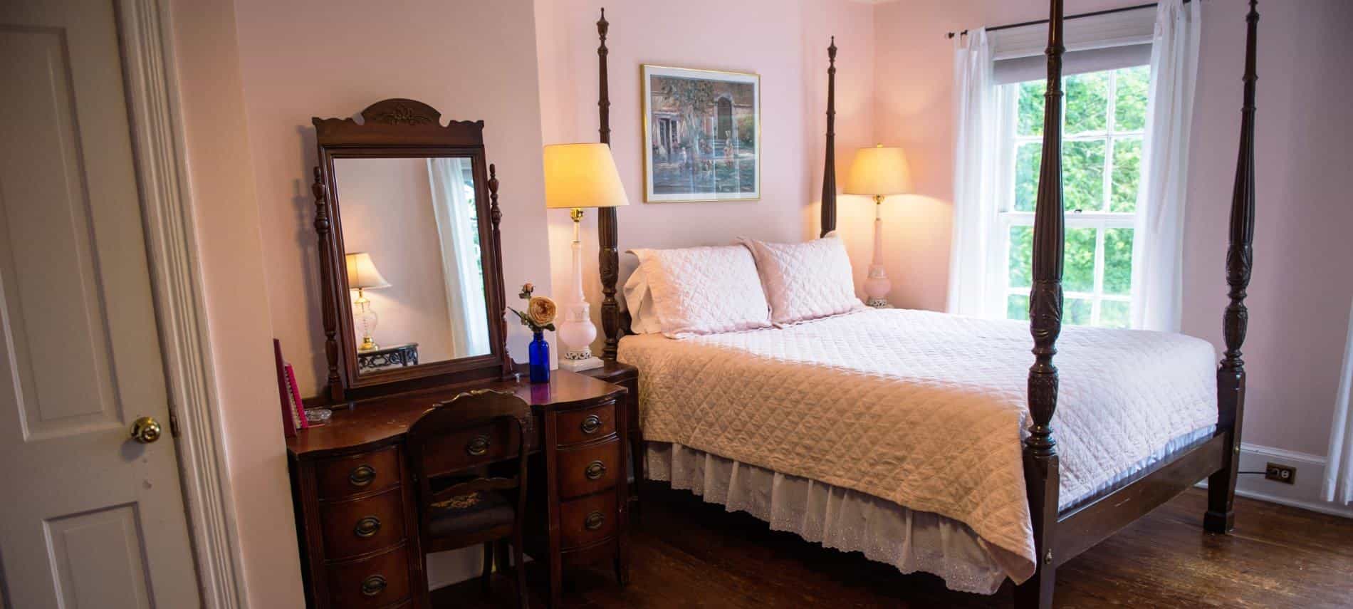 The Rose Room at Briar Patch Bed Breakfast Inn in Middleburg VA